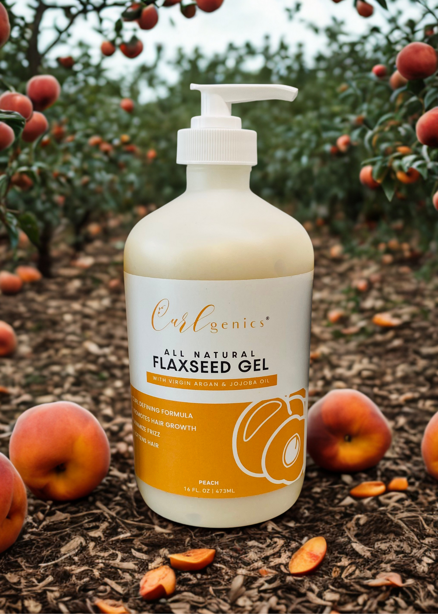 Curlgenics Flaxseed Gel 16oz bottle