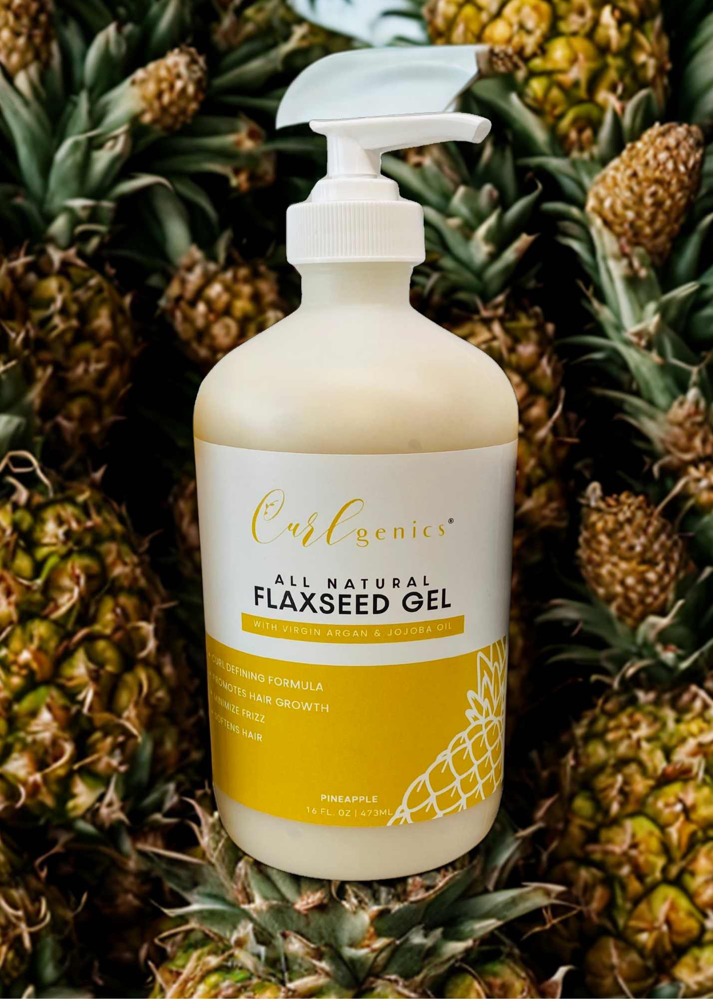 Curlgenics Flaxseed Gel 16oz bottle