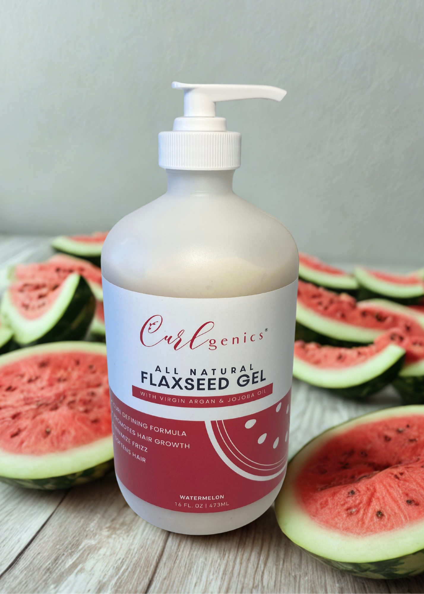 Curlgenics Flaxseed Gel 16oz bottle